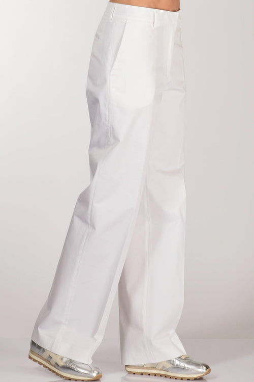 Pantalone Francois Bianco Donna