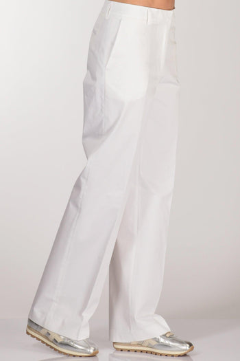 Pantalone Francois Bianco Donna - 5