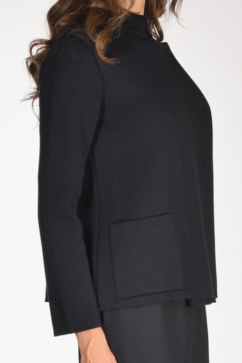 Giacca 2 Tasche Blu Donna - 3