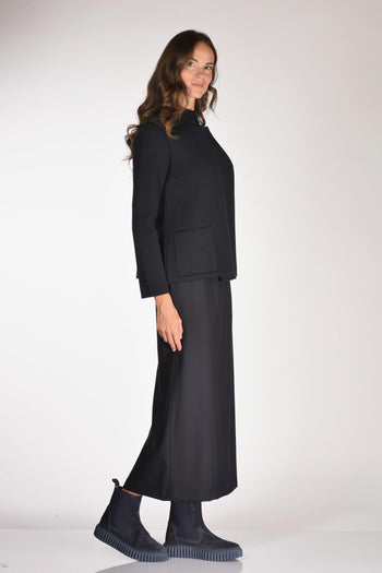 Giacca 2 Tasche Blu Donna - 4