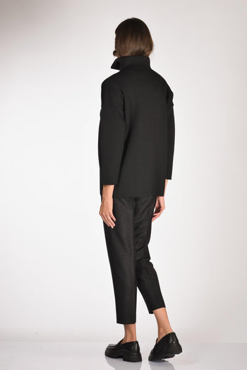 Giacca 2 Bottoni Nero Donna - 5