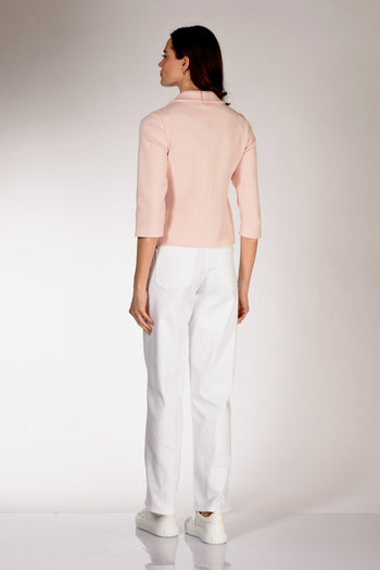 Giacca Di Maglia Rosa Donna - 5