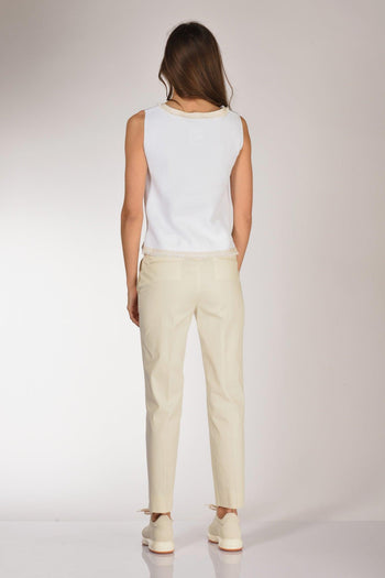 Canotta Maglia Bianco Donna - 5