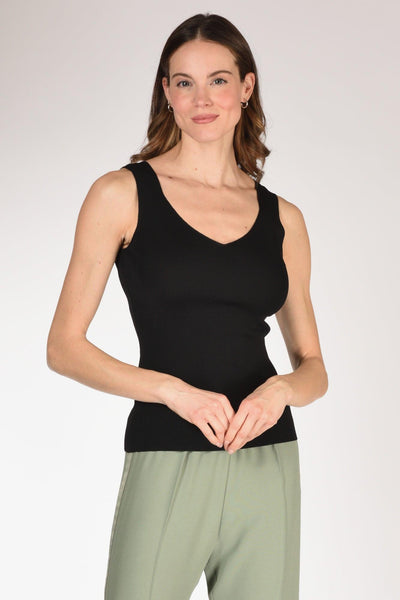 Canotta Maglia Nero Donna
