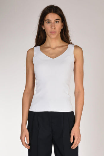 Canotta Maglia Bianco Donna - 2