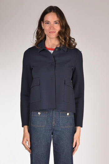 Giacca Maglia Blu Donna - 2