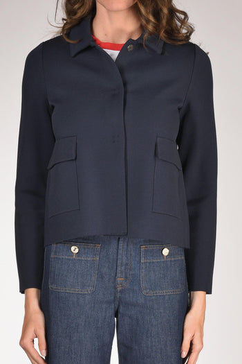 Giacca Maglia Blu Donna - 3