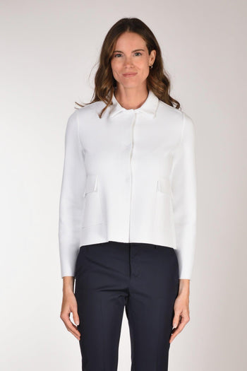 Giacca Maglia Bianco Donna - 2