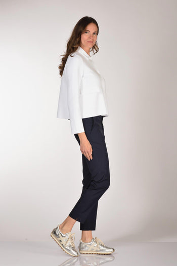 Giacca Maglia Bianco Donna - 4