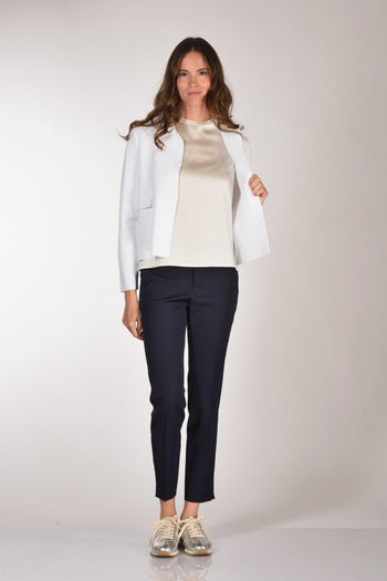 Giacca Maglia Bianco Donna - 6