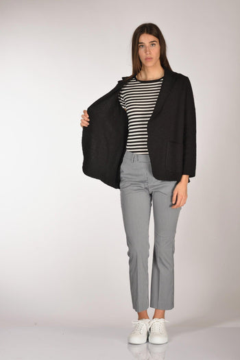 Giacca Over Nero Donna - 6