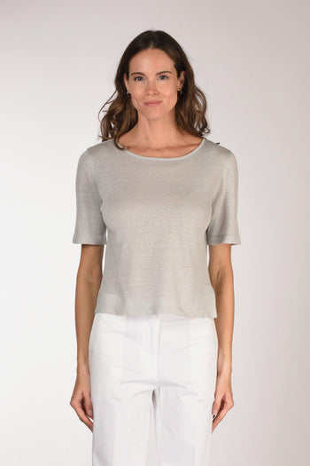 Maglia Over Grigio Donna - 2