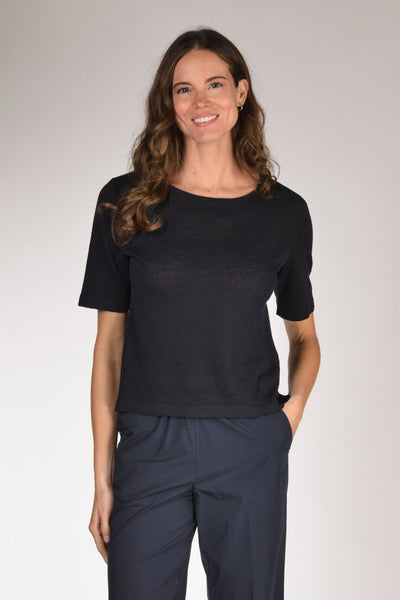Maglia Over Blu Donna