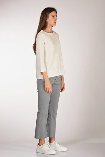 Maglia M.3/4 Bianco Naturale Donna - 4