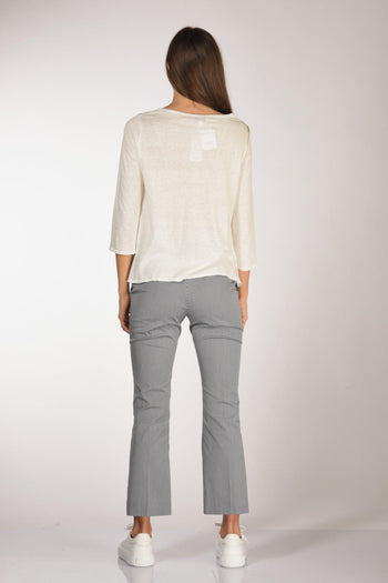 Maglia M.3/4 Bianco Naturale Donna - 5