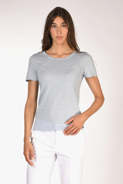 Tshirt Mm Azzurro Donna