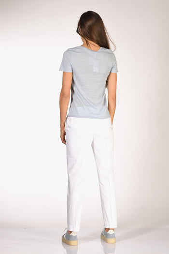 Tshirt Mm Azzurro Donna - 5