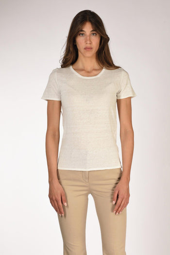 Tshirt Mm Bianco Naturale Donna - 2