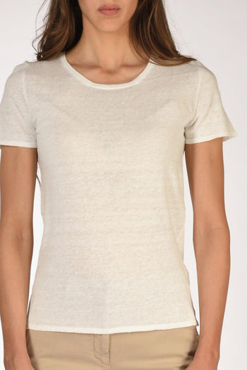 Tshirt Mm Bianco Naturale Donna - 3