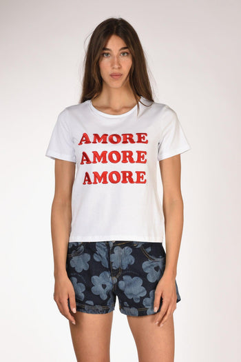 Tshirt Bianco/rosso Donna - 2