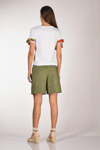 Tshirt Stampa Bianco/rosso Donna - 5