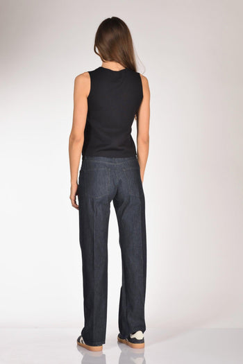 Maglia Gilet Blu Donna - 5