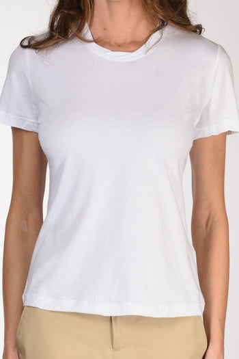 Tshirt Maglia Bianco Donna - 3