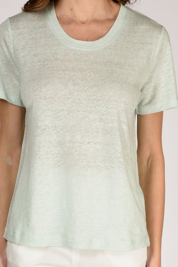 Tshirt Azzurro Donna - 3