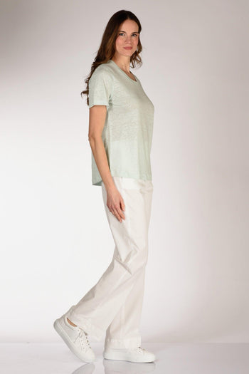 Tshirt Azzurro Donna - 4