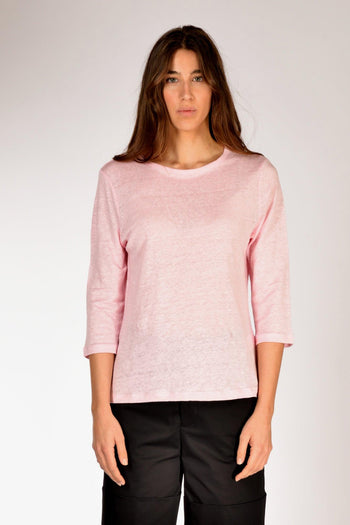 Tshirt M. 3/4 Rosa Donna - 2