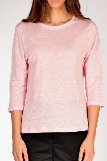 Tshirt M. 3/4 Rosa Donna - 3