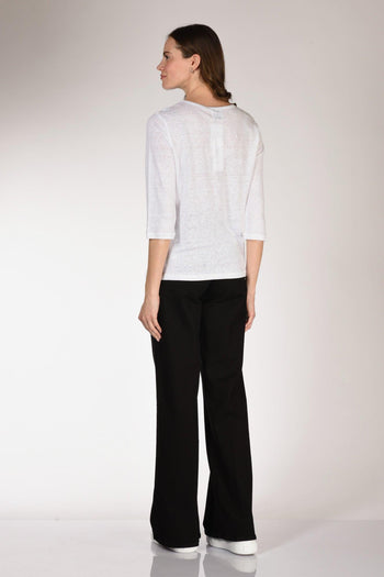 Tshirt M. 3/4 Bianco Donna - 5