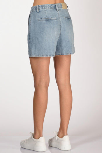 Shorts Azzurro Donna - 6