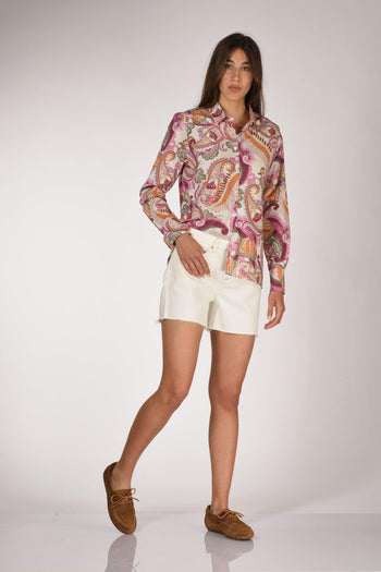 Shorts Monroe Bianco Donna - 2