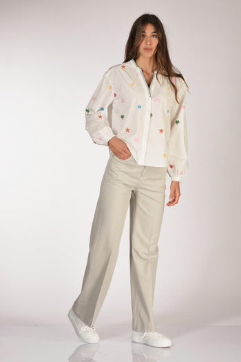 Pantaloni Colorado Grigio Tortora Donna - 2
