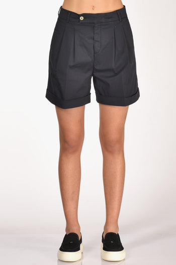 Bermuda Isabelle Blu Navy Donna - 3