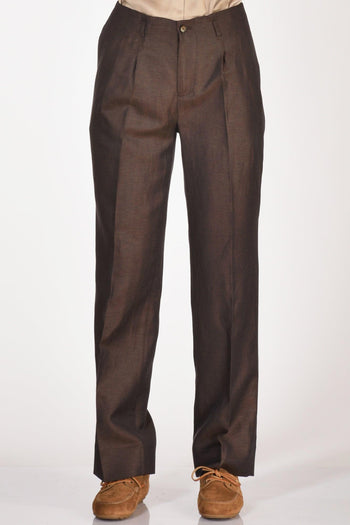 Pantalone Villeneu Marrone Donna - 3