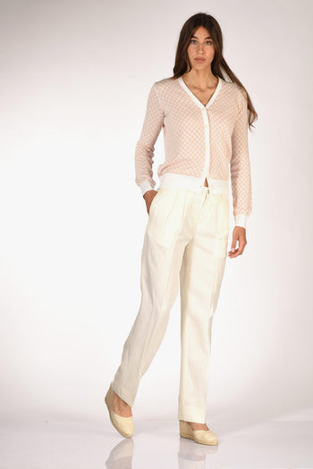 Pantalone Villeneu Bianco Donna - 2