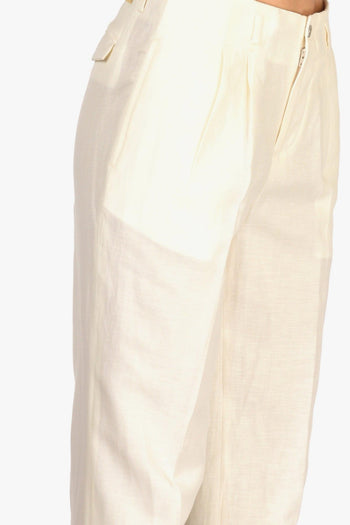 Pantalone Villeneu Bianco Donna - 5