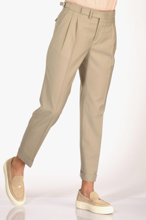 Pantalone Quartier Beige Donna