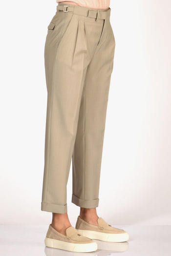 Pantalone Quartier Beige Donna - 4
