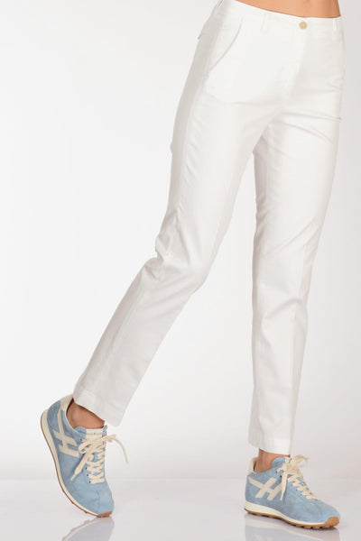 Pantalone Isoldeg Bianco Donna