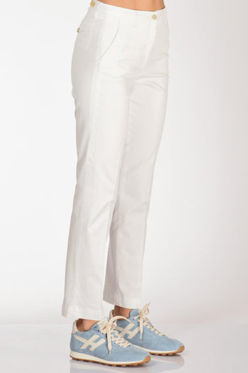 Pantalone Isoldeg Bianco Donna - 4