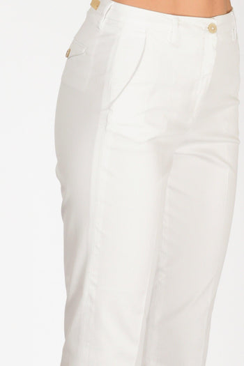 Pantalone Isoldeg Bianco Donna - 5