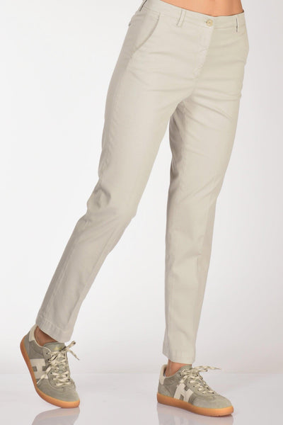 Pantalone Isoldeg Grigio Tortora Donna