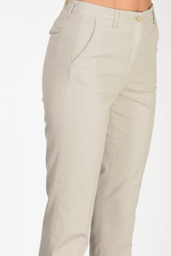 Pantalone Isoldeg Grigio Tortora Donna - 4