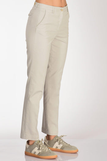 Pantalone Isoldeg Grigio Tortora Donna - 5