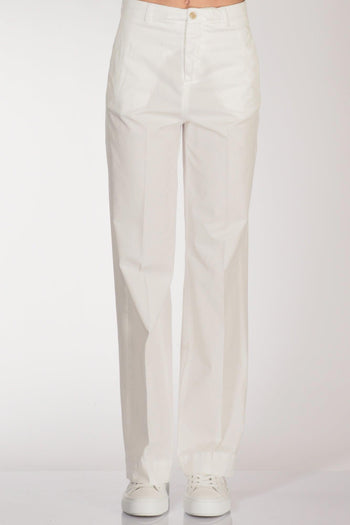 Pantalone Lutetia Bianco Donna - 3