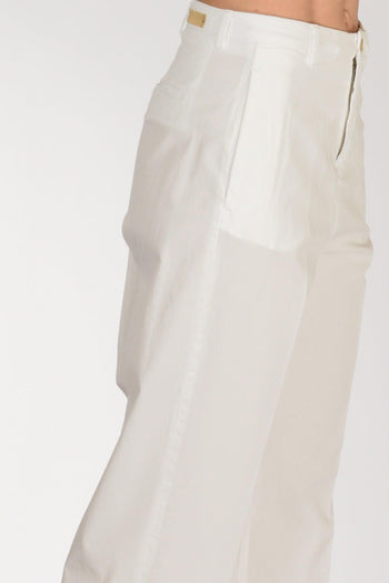 Pantalone Lutetia Bianco Donna - 5