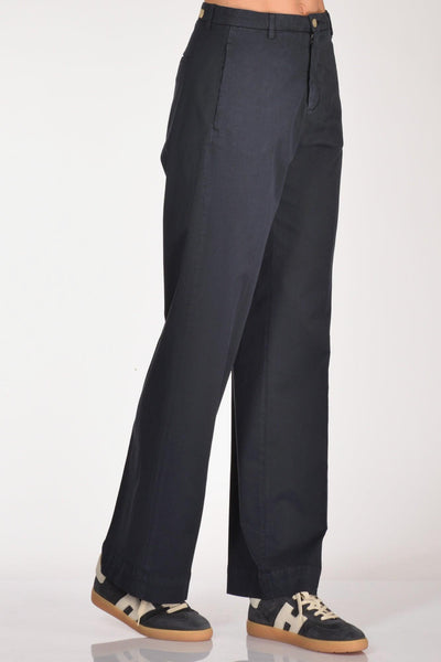 Pantalone Lutetia Blu Navy Donna
